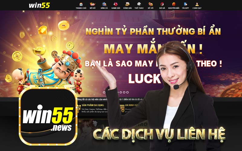 Các dịch vụ liên hệ 