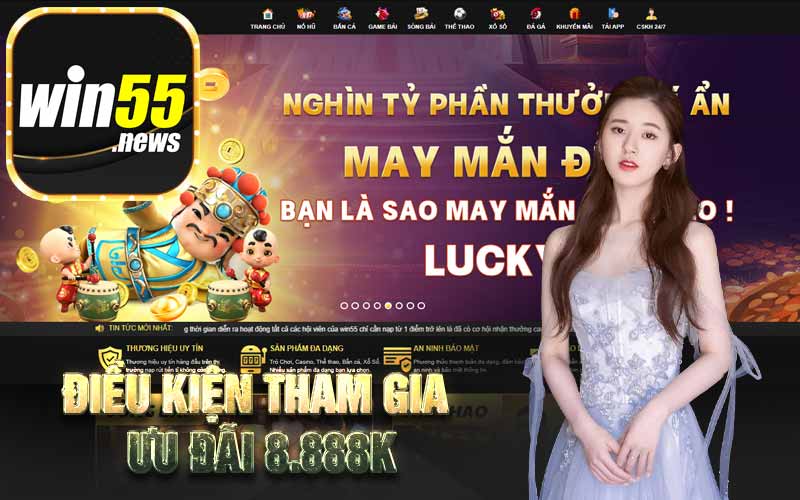Điều kiện tham gia ưu đãi 8.888K